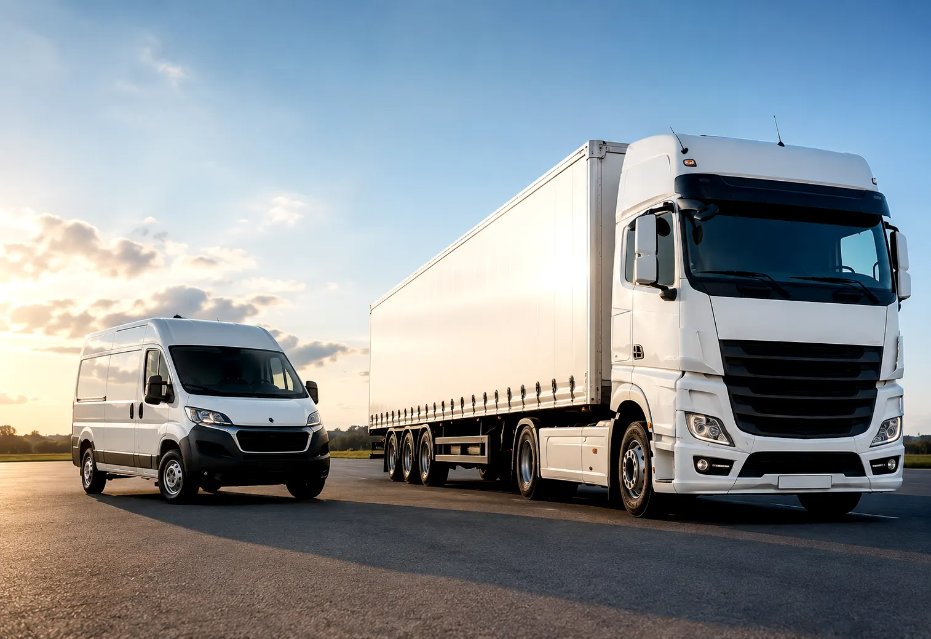 Créer une société de transport en France : Transport léger vs lourd